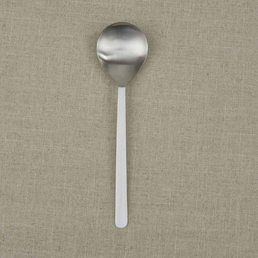 White Handle Serving Spoon Set of 4 Park Designs - The Fox Decor